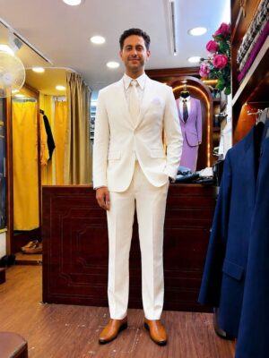 Ivory Suit – Two Expressions of Timeless Elegance
