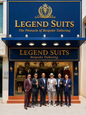 Bespoke Suit Tailoring – Custom Design, Precision Fit & Timeless Elegance