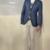 Sky Blue Bespoke Blazer