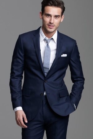 Navy Blue Suit – Timeless Confidence with Modern Tailoring