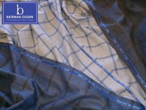 Bateman Ogden Superfine All Wool Windowpane Collection