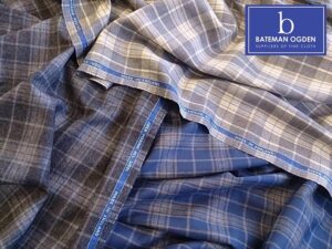 Bateman Ogden Super 100's Merino Wool Check Collection